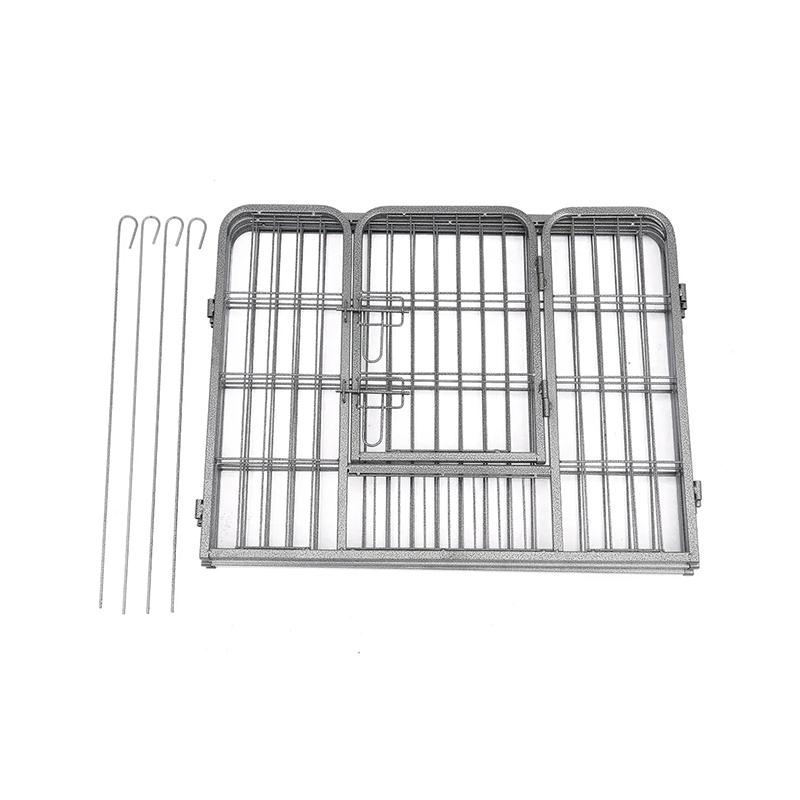 Metal Hundezaun Gehäuse faltbare Rohrhund -Hundestallten Metal Hundezaun Gehäuse faltbare Rohrhund -Hundestallten