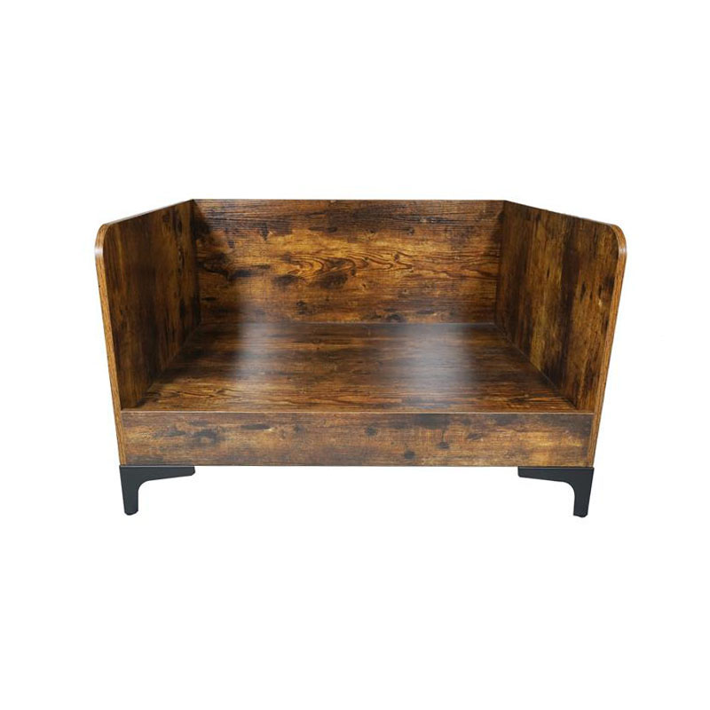 Modernes Hundebett mit hohes Innenholz mit Rahmen Modernes Hundebett mit hohes Innenholz mit Rahmen