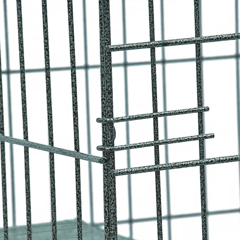 2/3/4-Tier großer Innendraht-Metallkäfigkäfig mit Rädern 2/3/4-Tier großer Innendraht-Metallkäfigkäfig mit Rädern