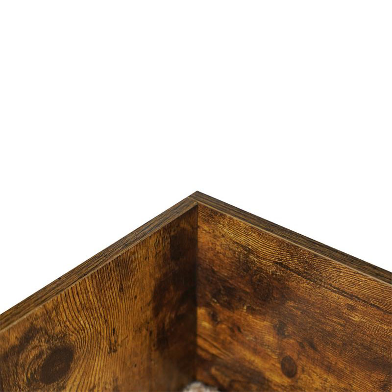 Modernes Hundebett mit hohes Innenholz mit Rahmen Modernes Hundebett mit hohes Innenholz mit Rahmen