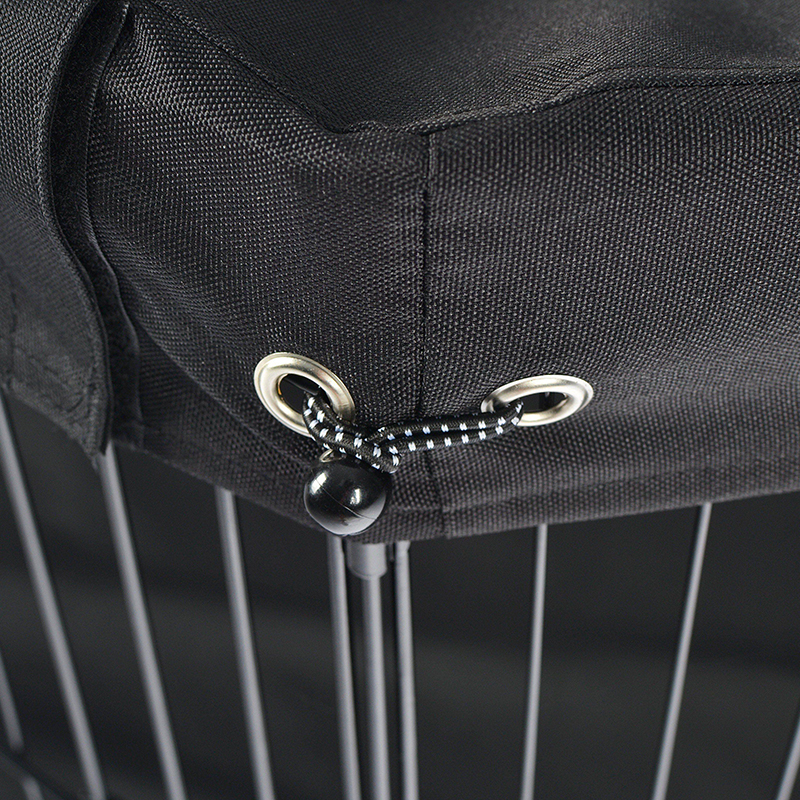 8-Panel-faltbares Draht-Metall-Hund-Hundestall mit oberer Abdeckung und unterer Block 8-Panel-faltbares Draht-Metall-Hund-Hundestall mit oberer Abdeckung und unterer Block