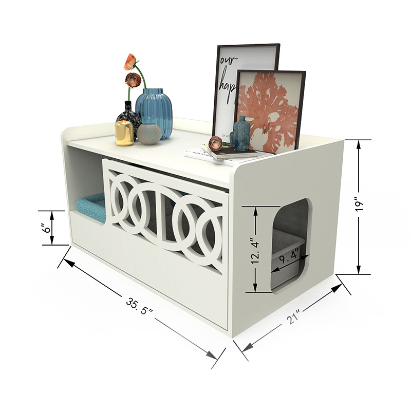 Versteckte Waschraum Toilettengehäuse Abfall Schrank Möbel Katzenkäfig Versteckte Waschraum Toilettengehäuse Abfall Schrank Möbel Katzenkäfig