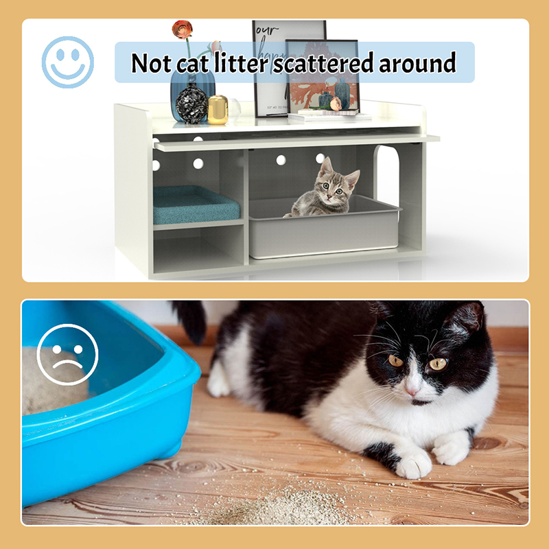 Versteckte Waschraum Toilettengehäuse Abfall Schrank Möbel Katzenkäfig Versteckte Waschraum Toilettengehäuse Abfall Schrank Möbel Katzenkäfig