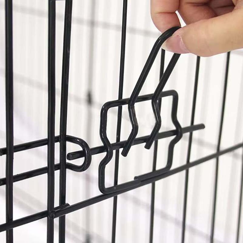 Faltbares Drahtmetall -Hundetallall Faltbares Drahtmetall -Hundetallall