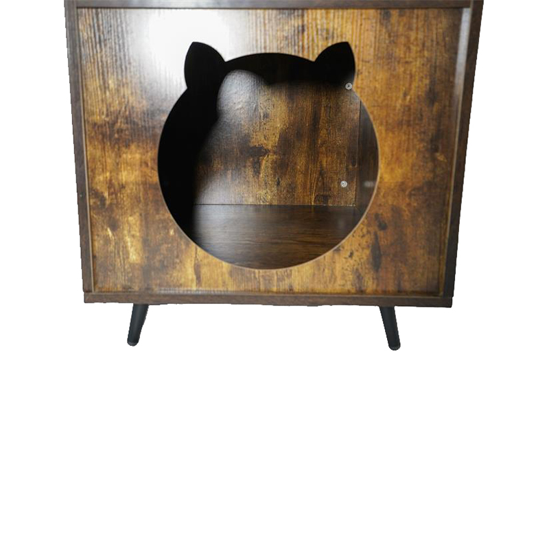 TV -geformte Möbelstil -Katzen Käfig mit Schubladen -Müllschrank TV -geformte Möbelstil -Katzen Käfig mit Schubladen -Müllschrank