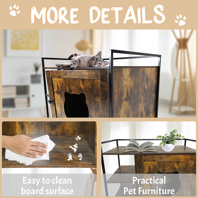 Möbelstil -Katzen Käfig mit Lagerregalströme Möbelstil -Katzen Käfig mit Lagerregalströme