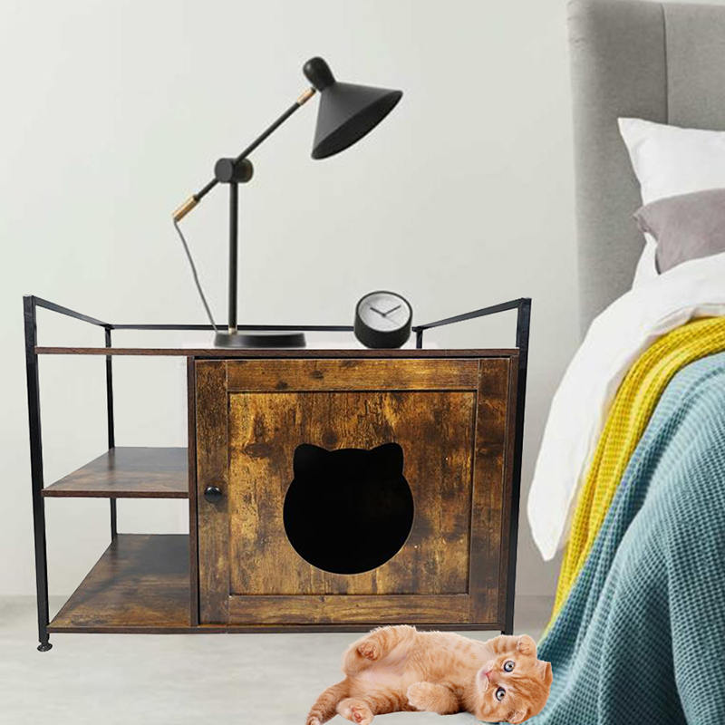 Möbelstil -Katzen Käfig mit Lagerregalströme Möbelstil -Katzen Käfig mit Lagerregalströme