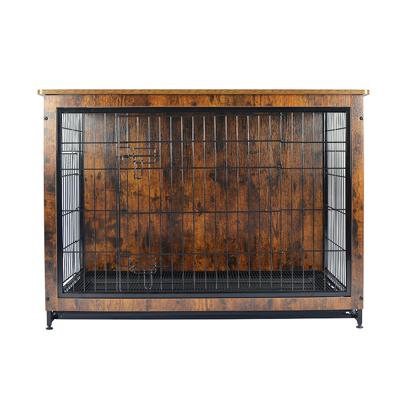 Innenhölzer Möbelstil Metallhundkäfig