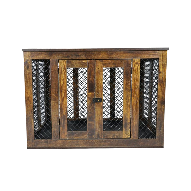 Innenmöbelstil Holzmetall große Hundehundkäfige