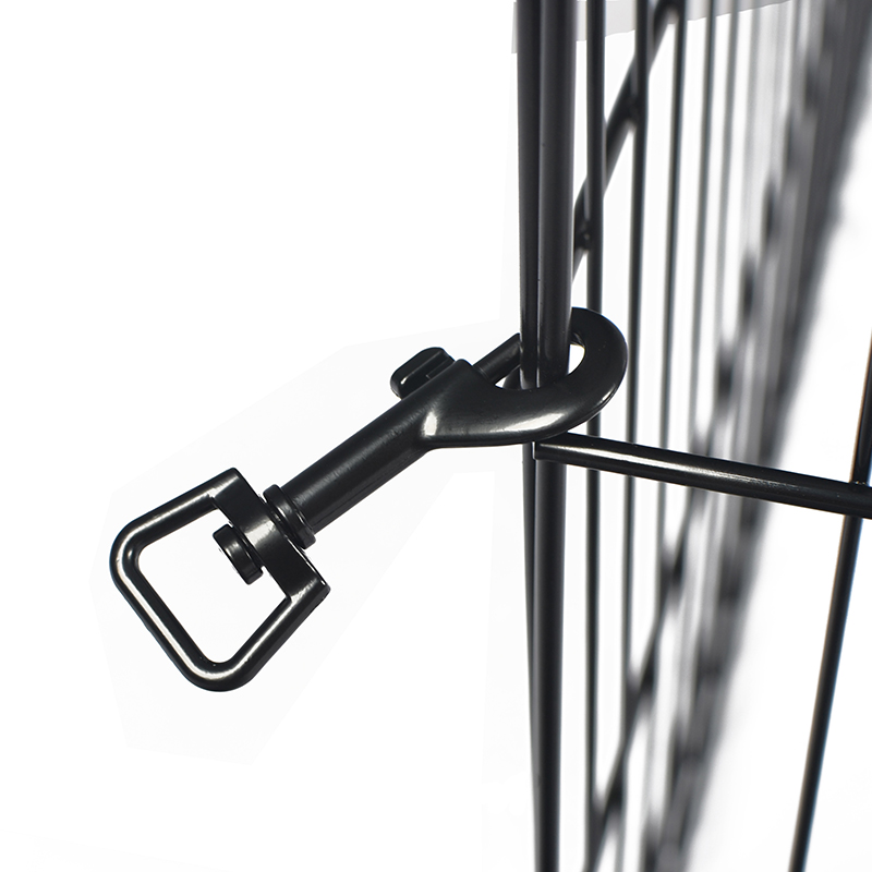 4 Paneele faltbare Drahtmetall -Hundestallten 4 Paneele faltbare Drahtmetall -Hundestallten