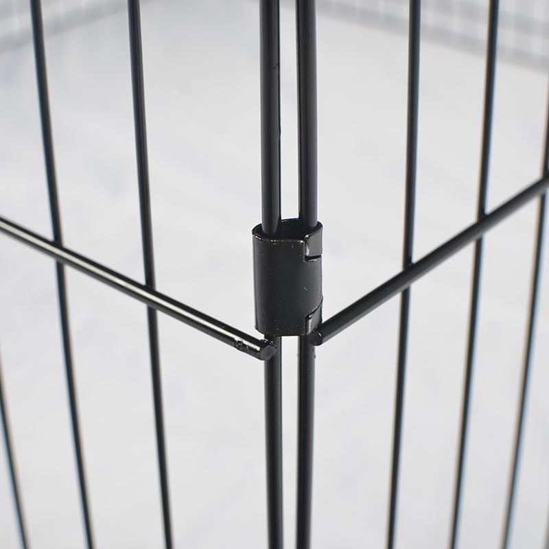 4 Paneele faltbare Drahtmetall -Hundestallten 4 Paneele faltbare Drahtmetall -Hundestallten