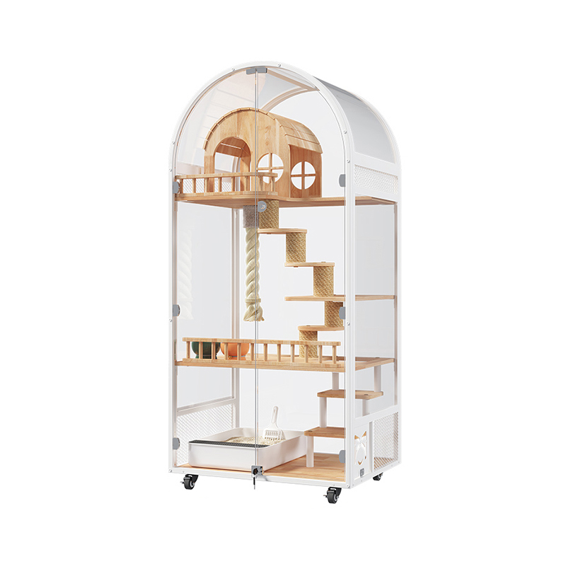 Innenholzkatze House Hotel Panorama Villa Massive Katzenkäfigschrankschrank